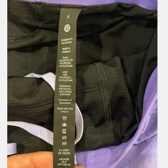 LULULEMON Men’s Athletic Fast Running Free Lined Short 6" Charged Indigo - Picture 5 of 10